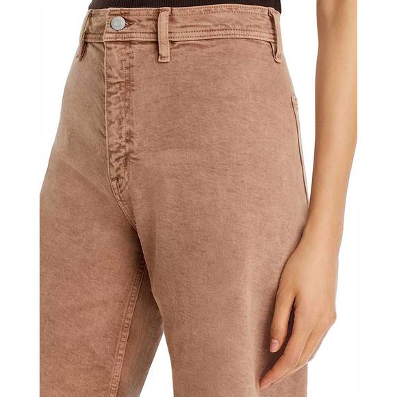 NEW PISTOLA penny high rise wide leg crop jeans in cashew - Picture 4 of 6